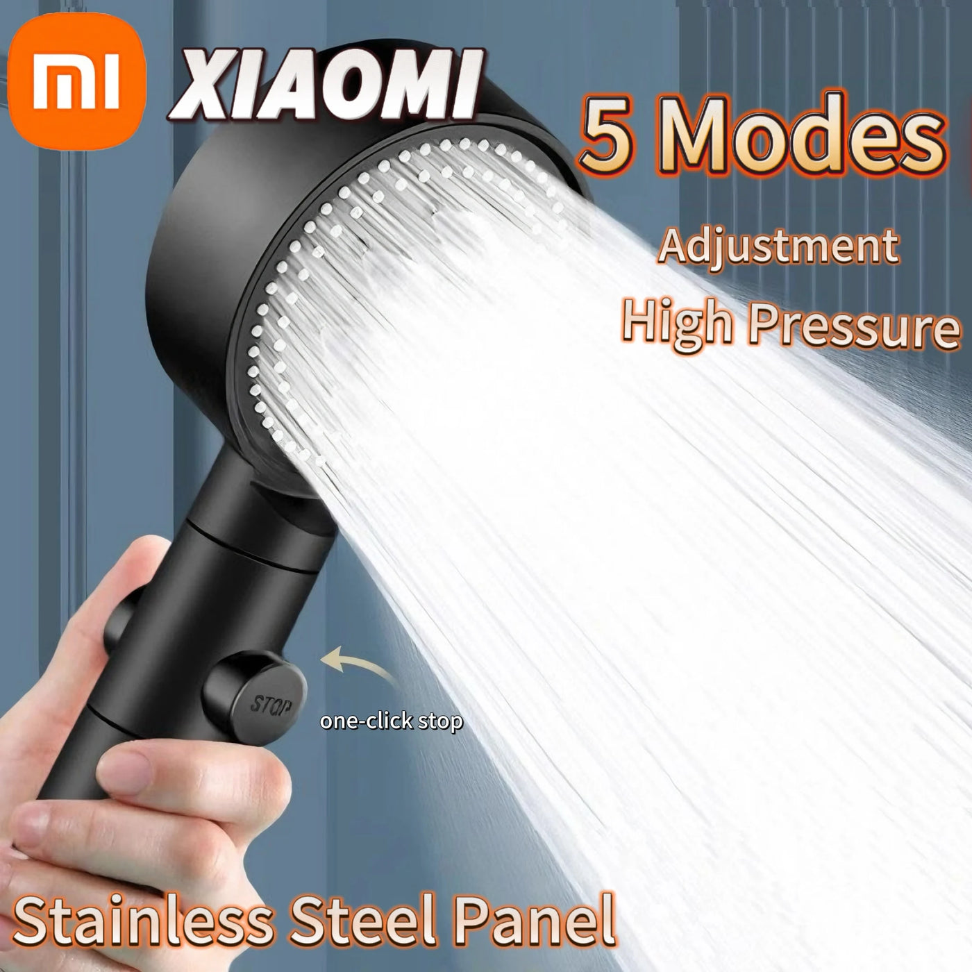 High Pressure LED Shower Head | Gadget Garage