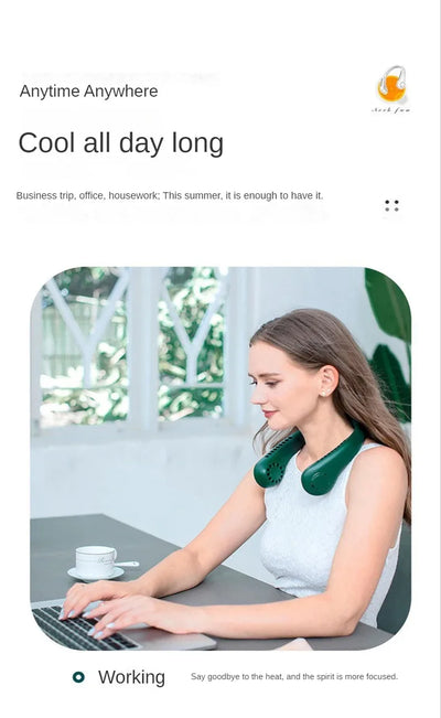 Portable Neck Fan