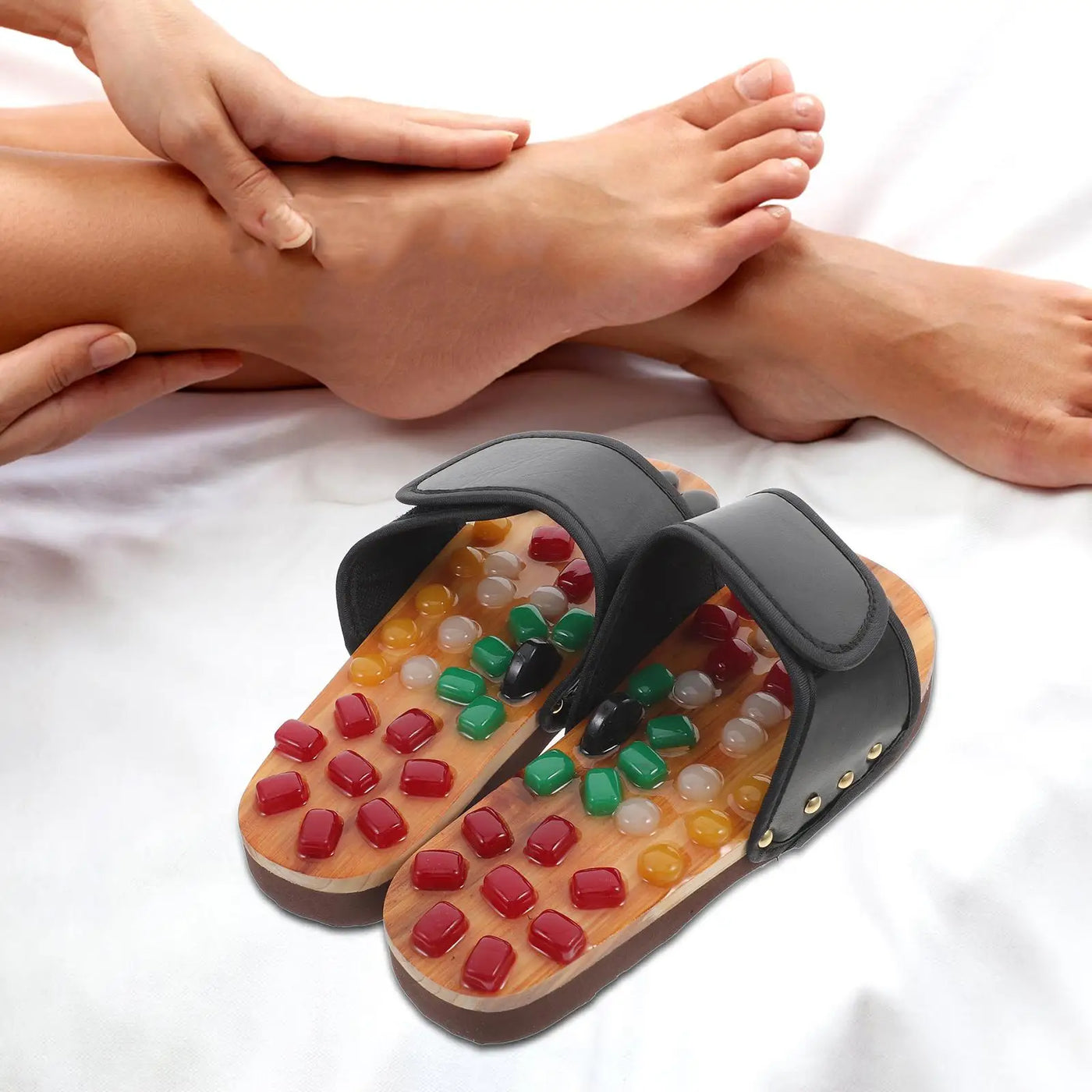 Reflexology Massage Sandals – Acupressure Foot Relief