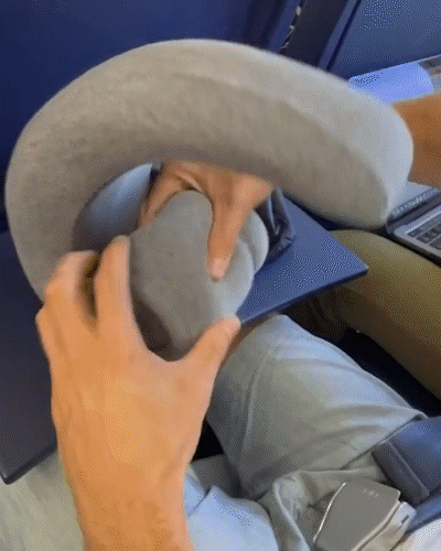 U-Shaped Travel Pillow for Neck Support | Gadget Garage